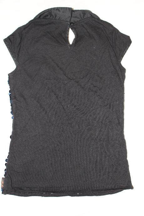 Va14 luxusní blůzka s flitry 7-8 let, 128