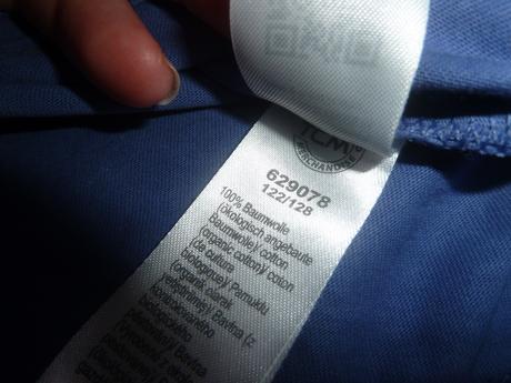 Jednobarevná tunika, dlouhý rukáv, tchibo,122