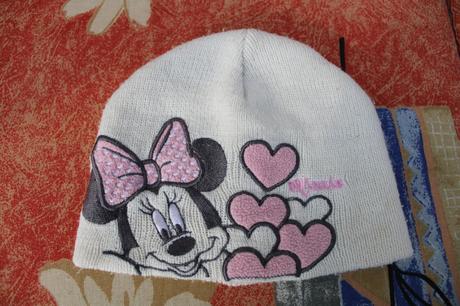 Dívčí čepice - čepička minnie vel. 86 - 92, disney,86