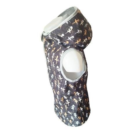 Akce softshellová vesta s kapucí, 110