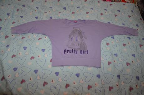 158 triko dlouhý rukáv se třpytkami, 158