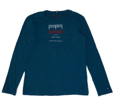 Tommy hilfiger bavlněné tričko vel.164, tommy hilfiger,164
