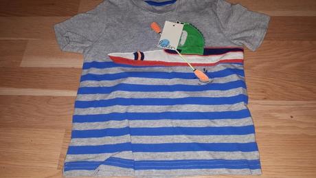 Šedé tričko s krokodylem 104 miniboden, mini boden,104