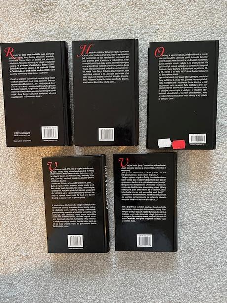 5x knížka o čachtické paní, 