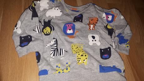 Zvířátková mikina, marks & spencer,74