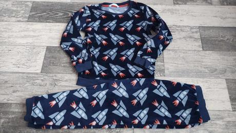 Pyžamo samet chlapecké-rakety, marks & spencer,116