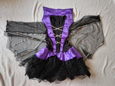 Kostým halloween - upírka - čarodějnice, 