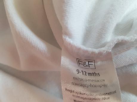 5x body s krátkým rukávem vel. 9-12m. f&f, f&f,80