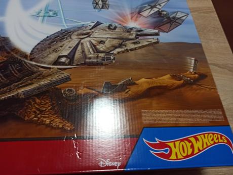 Hrací set-hot wheels star wars-únik z jaku,