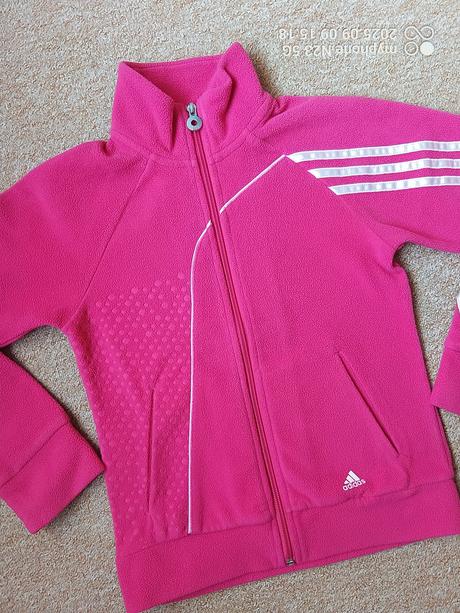Mikina flauš zn."adidas" vel."140", adidas,140