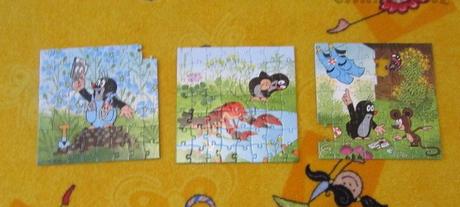 Puzzle krtek,
