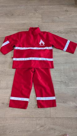 Karnevalový kostým hasič vel. 104, 3 - 4 roky, 