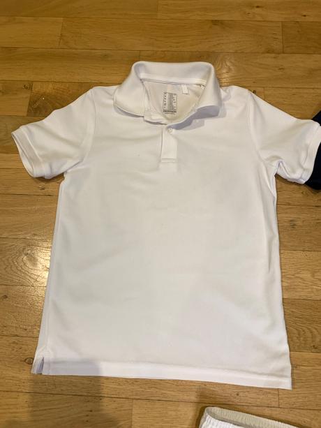 Tenisové nebo golfové oblečení, 122–134