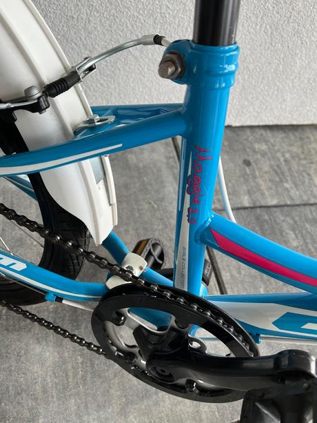 Dětské kolo maggie 2.0 light blue pink 11 a zvonek, 12