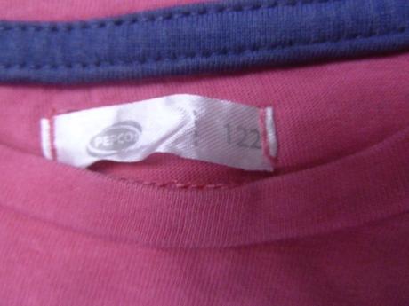 Jednobarevné triko, pepco,122