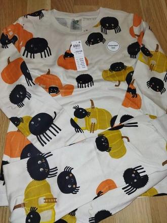 Pyžamo s dýněmi, dýně 122/128 lindex, lindex,122