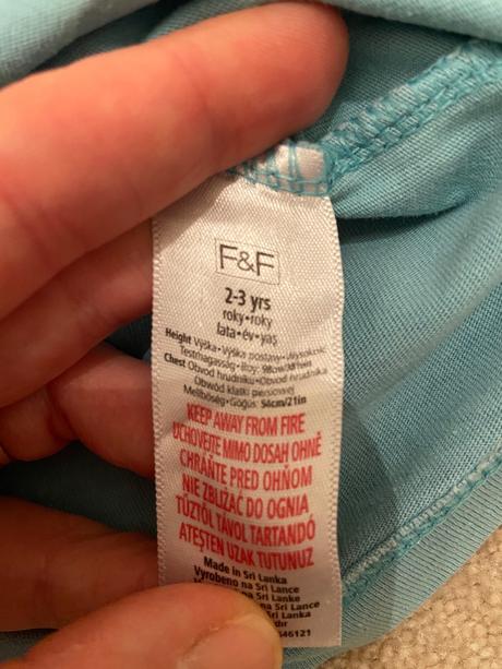 Tricko s dlouhým rukavem, f&f,98