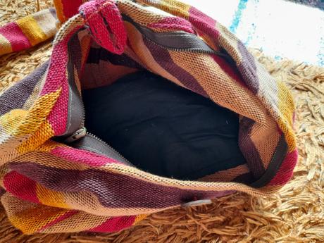 Taška kabela pruhovaná ezoterická, pytel,