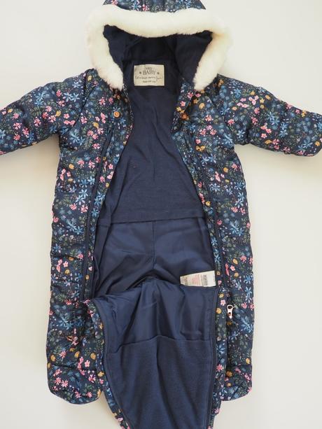 Zimní kombinéza vel 68, marks & spencer,68