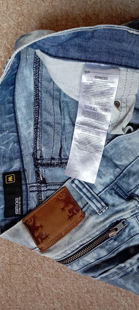 Riflové šortky zn."smog" vel."m", m