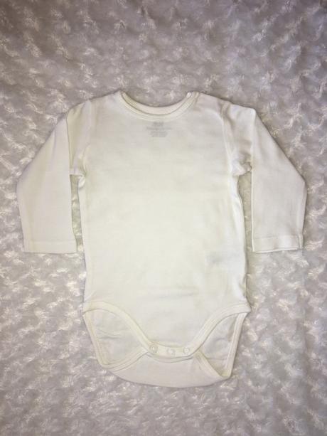 Bílé body h&m, h&m,68