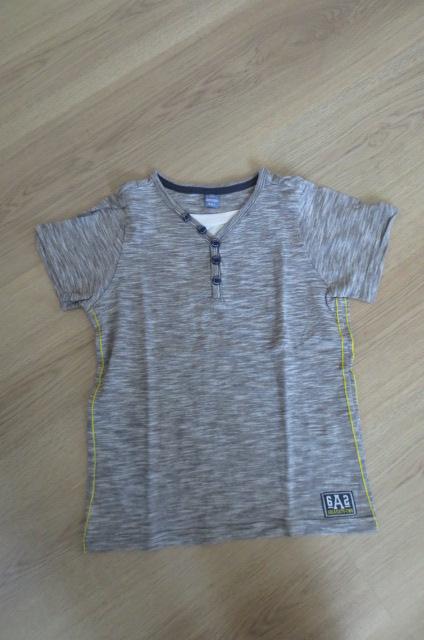 2x bavlněné tričko vel. 122, dopodopo,122