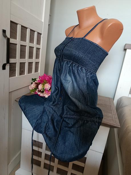 Džínový overal, denim co,36