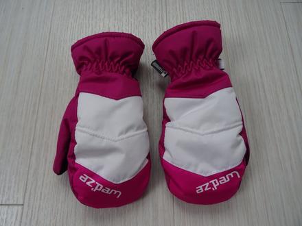 Dívčí lyžařské rukavice zn. wedze vel. 4 roky, wedze,110
