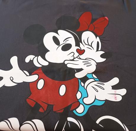 Dívčí černé triko krátký rukáv mickey mousedisney, disney,42