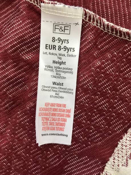 Ob/ sukně příjemná - v.8/9 let, f&f,134