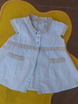 Šaty - kabátek, 68