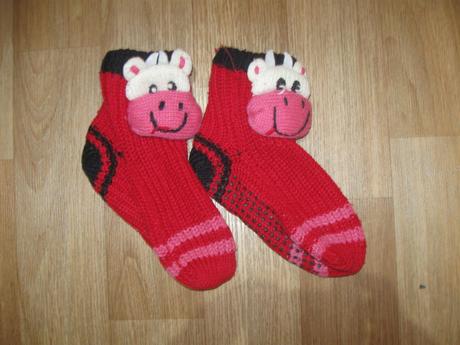 Pletené ponožky, 134