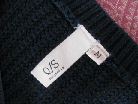 Tmavě modrý dámský svetr qs, quiksilver,m