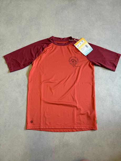 Oranž. tričko s uv vaude kids solaro 158-164 nové, 158