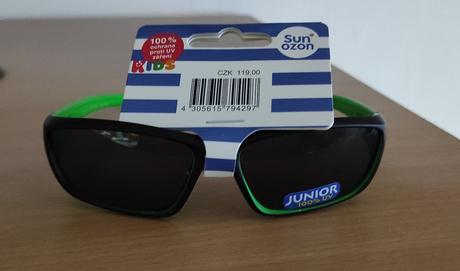 Chlapecké sluneční brýle ca 6-9 let, nové, 