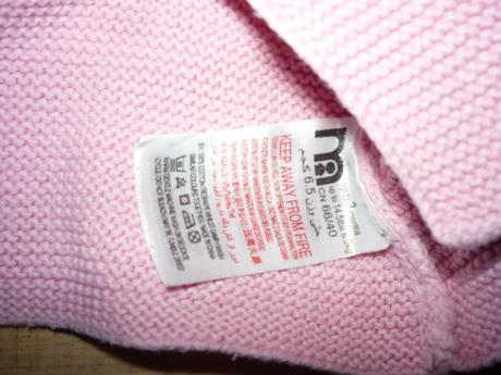 Bolerkový přízový svetr, mothercare,62