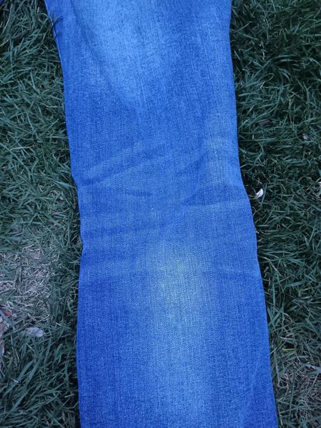 Těhotenské trhané/drbané rifleh&m slimboyfriend 38, h&m,38