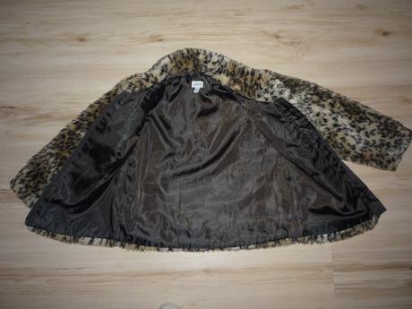 Tygrovaný jarní/podzimní kožíšek, 110