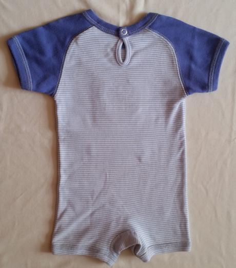 Letní bavlněný overal s krátkým rukávem, vel.68/74, scamp,68