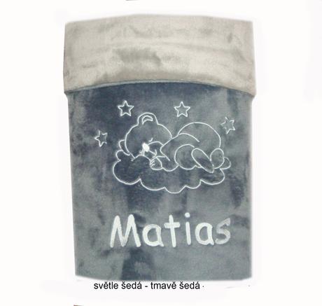 Deka s výšivkou na přání - více barev, 