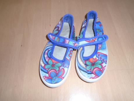 Plátěnky tenisky bačkory 18 cm, vel 28/29, 28