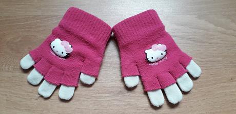 Rukavice hello kitty 6-12 let, c&a,122