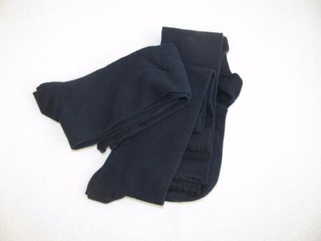 Tmavě modré podkolínka,ponožky,, 29