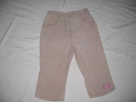 Tenké manžestrové kalhoty, 80