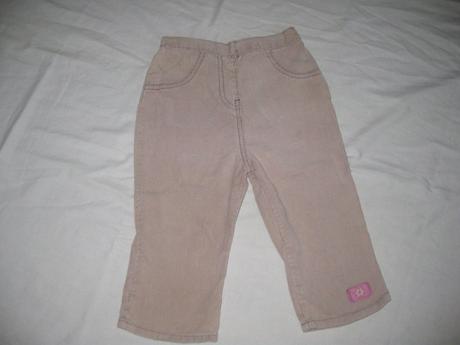 Tenké manžestrové kalhoty, 80