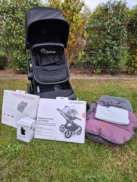 Bugaboo fox 5 black, bugaboo,bugaboo fox 5