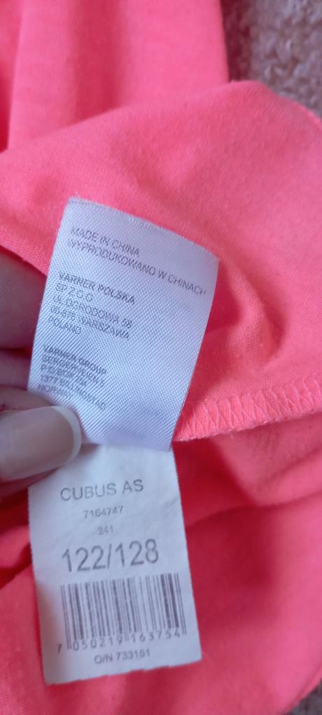 Neonové šaty zn."cubus" vel."122-128" i větší, cubus,128