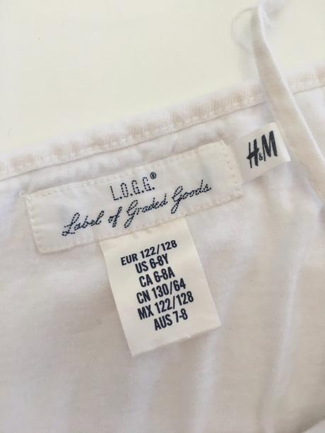Dívčí overal h&m a letní komplet (6 - 8 let), h&m,122