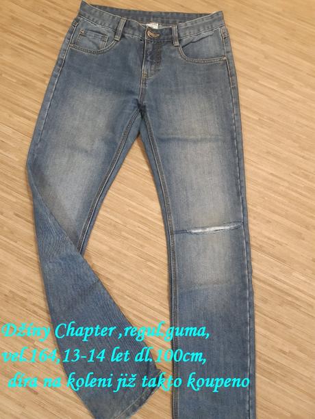 Džíny vel.164 13-14 let, chapter young,164