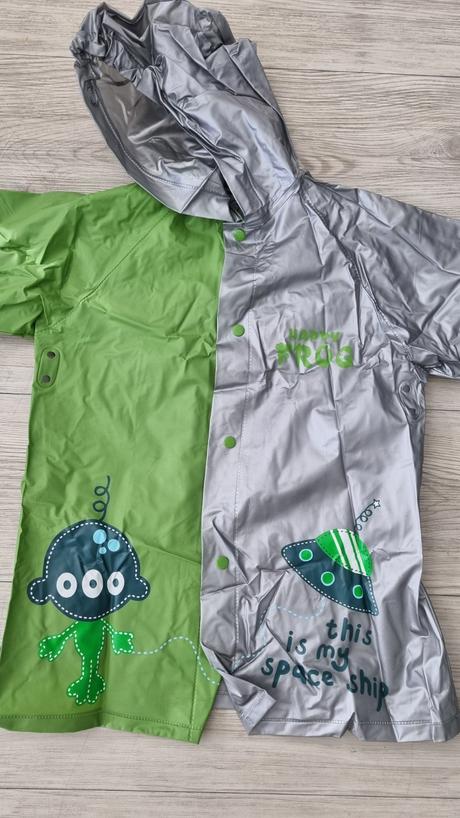 Pláštěnka s mimozemšťany vel 98/104- nová, frog,98